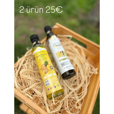 PROMO LOT - 1 Bromelain + 1 Vinaigre detox ZÜHRE ANA