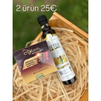PROMO LOT - 1 café detox + 1 vinaigre detox
