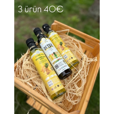 PROMO LOT - 2 Bromelain + 1 vinaigre detox ZÜHRE ANA