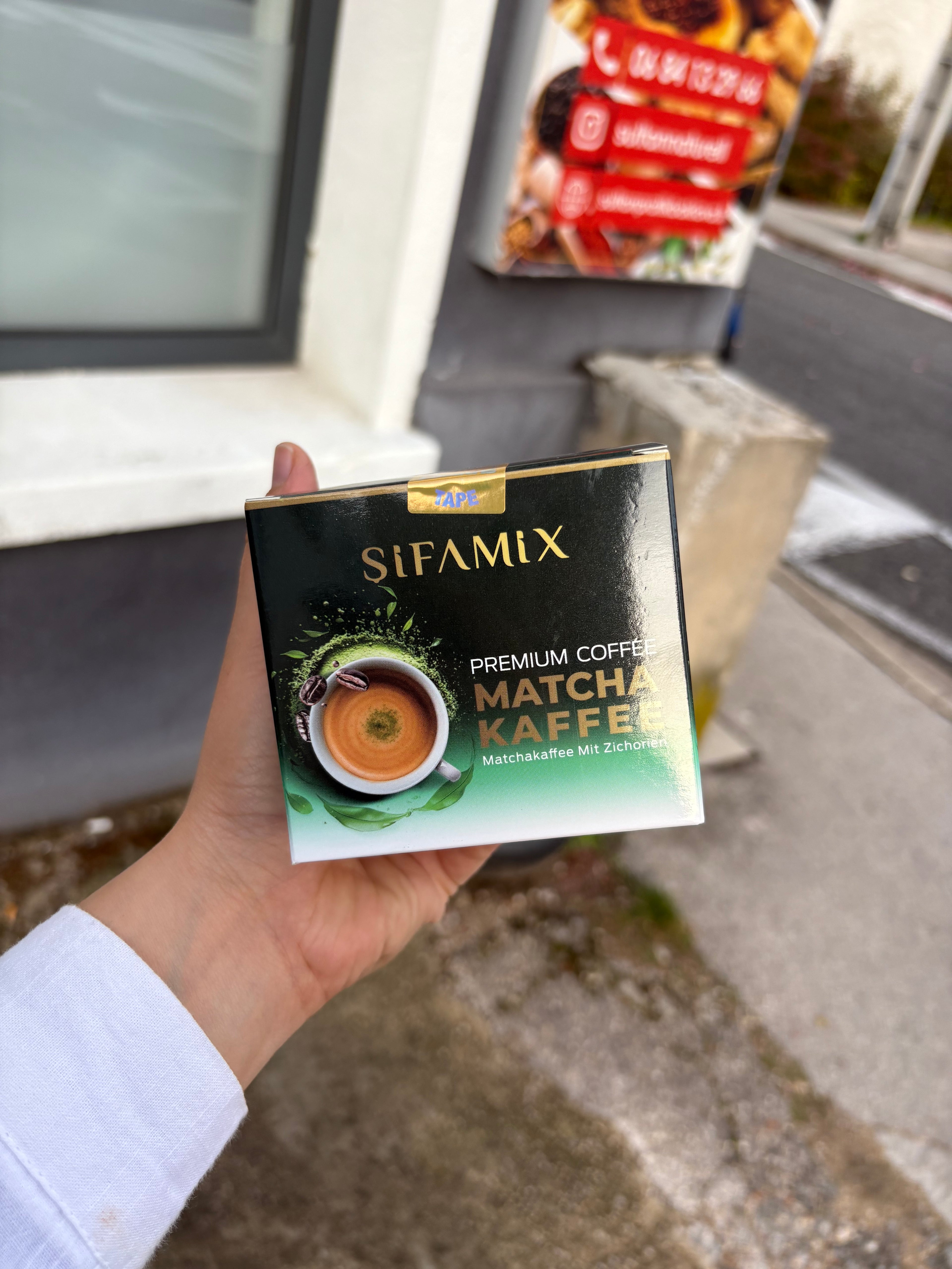 Şifamix Cafe à la chicorée et au matcha