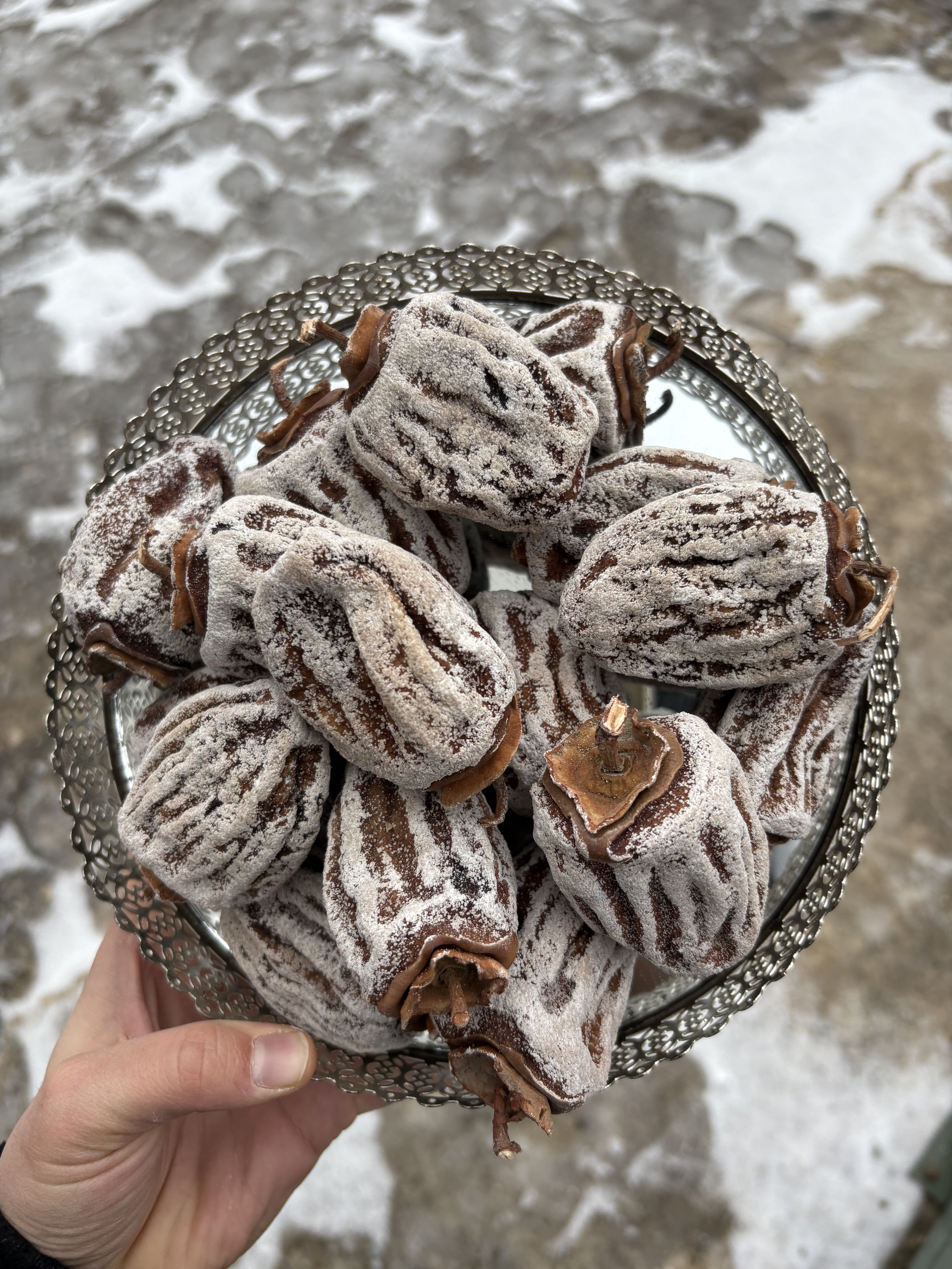 Kaki entier séchés