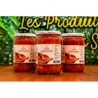 Sauce menemen piquante à l'ail