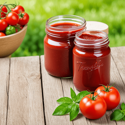 LOT : Concentré de tomate 1kg - Concentré de poivron doux 1kg - Concentré de poivron fort 1kg