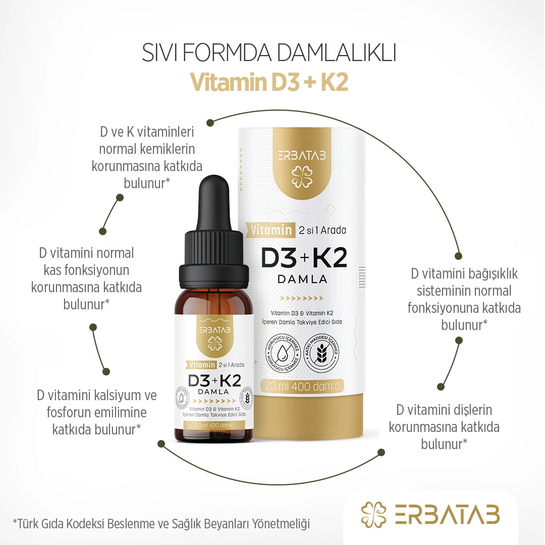 Vitamine D3+K2