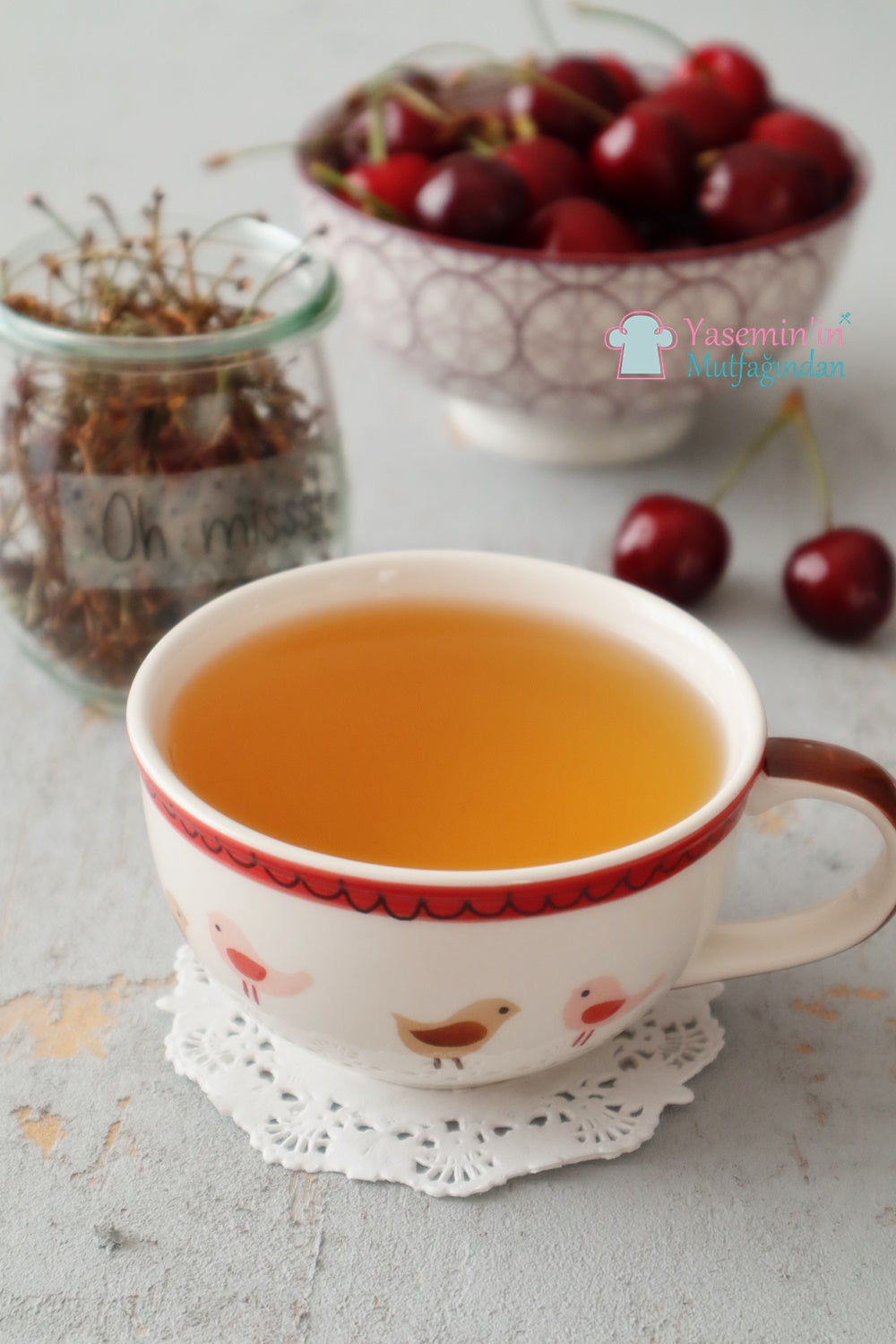 Infusion de queue de cerise - Kiraz sapi çayi