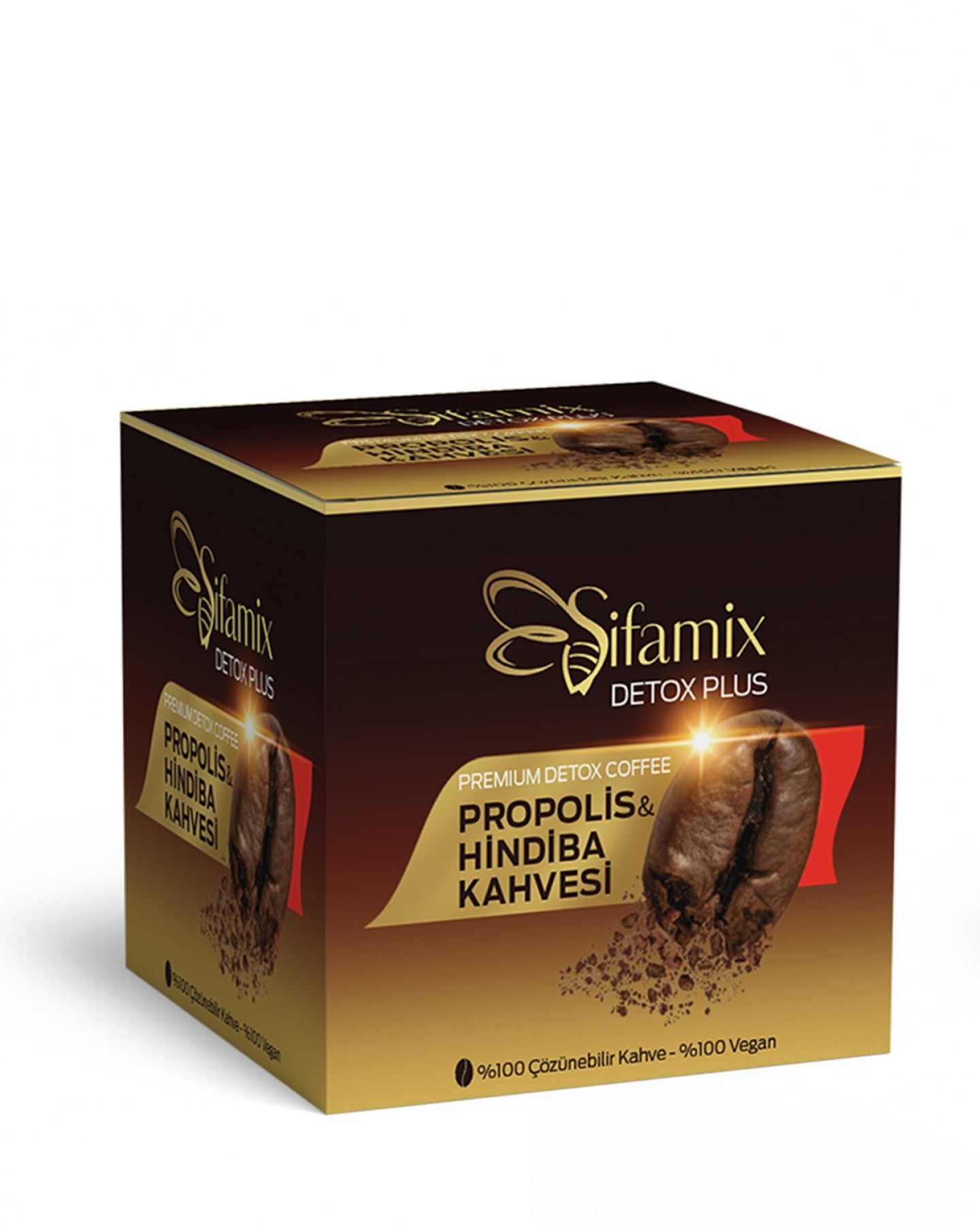 Cafe mix au propolis et à la chicorée (DETOX PLUS Hindibali propolisli kahve)