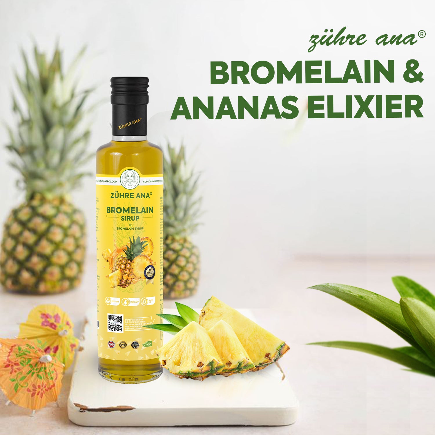 Sirop de bromelain (ZÜHRE ANA)