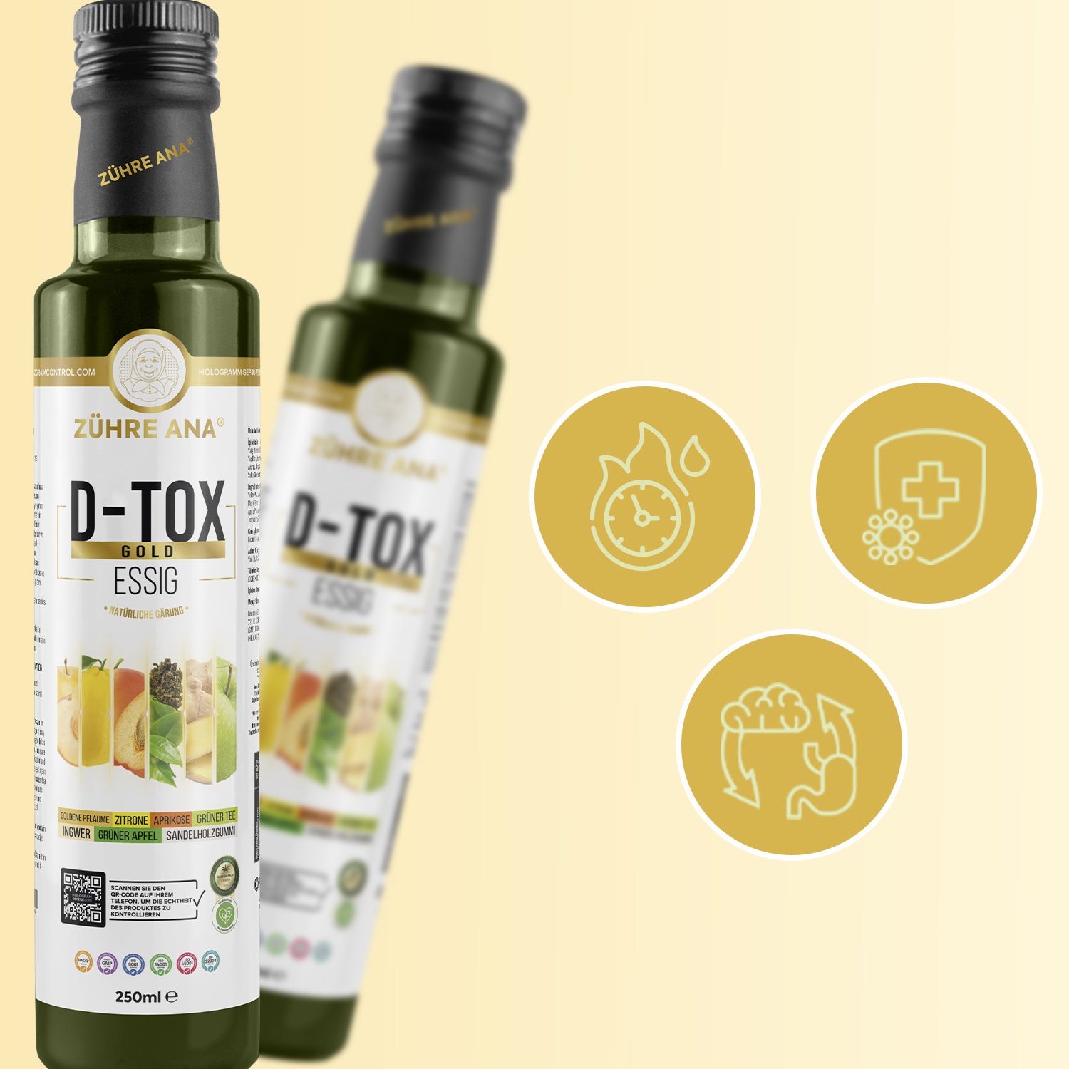Zühre Ana - Vinaigre D-TOX (Detox sirkesi)